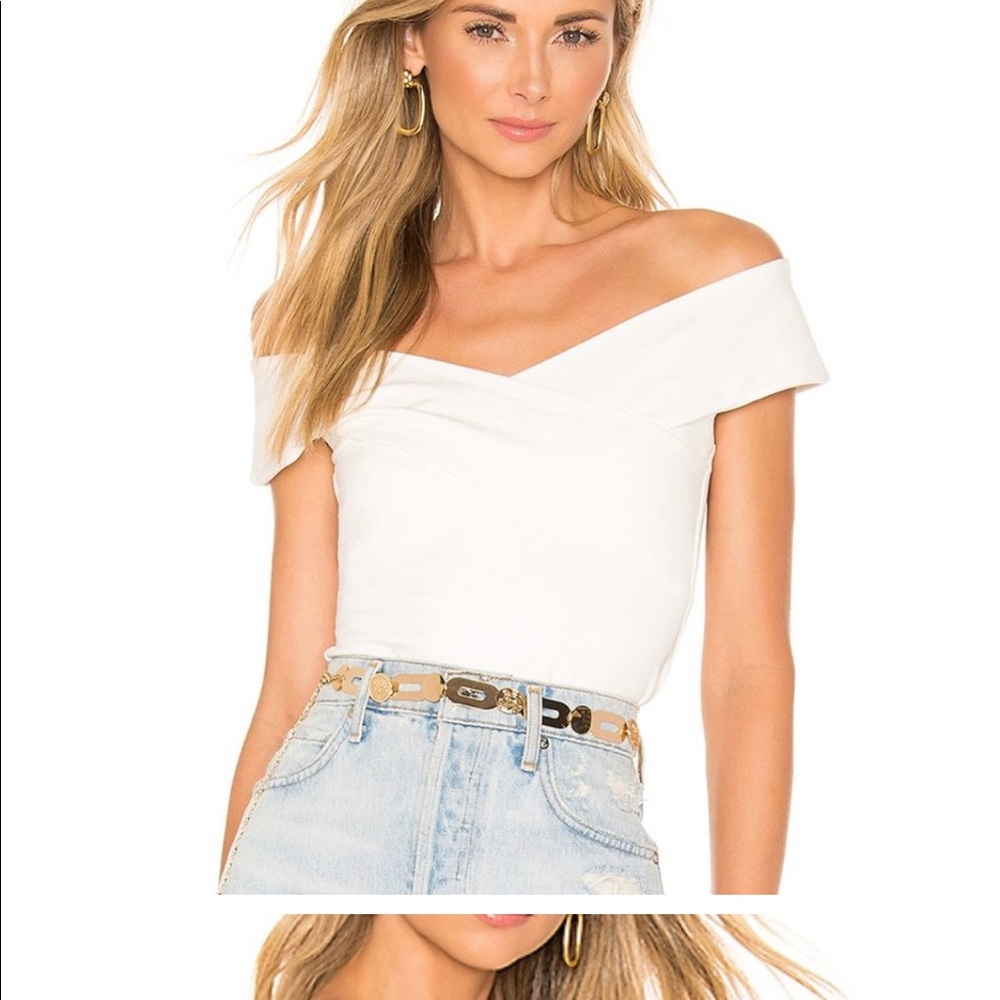 Superdown Liana Crossfront top